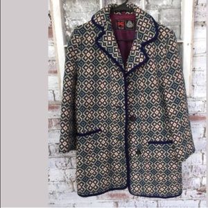 Welsh tapestry medium coat